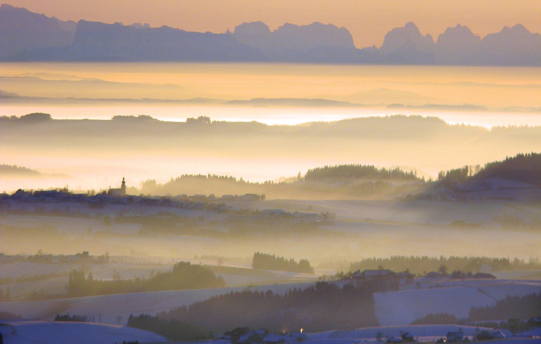 Abendstimmung Mühlviertel